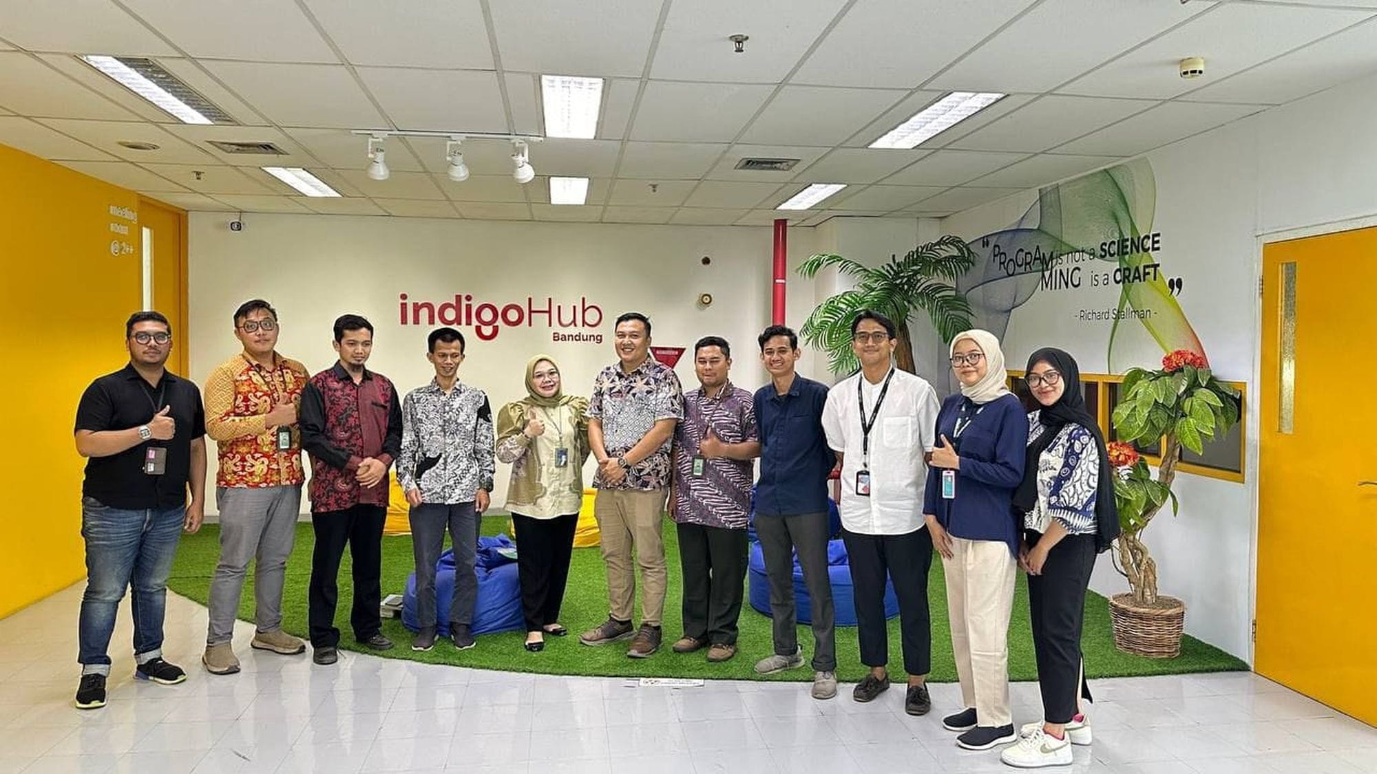 Indigo Dukung Startup Binaan Melalui Kolaborasi Dengan Telkom Regional